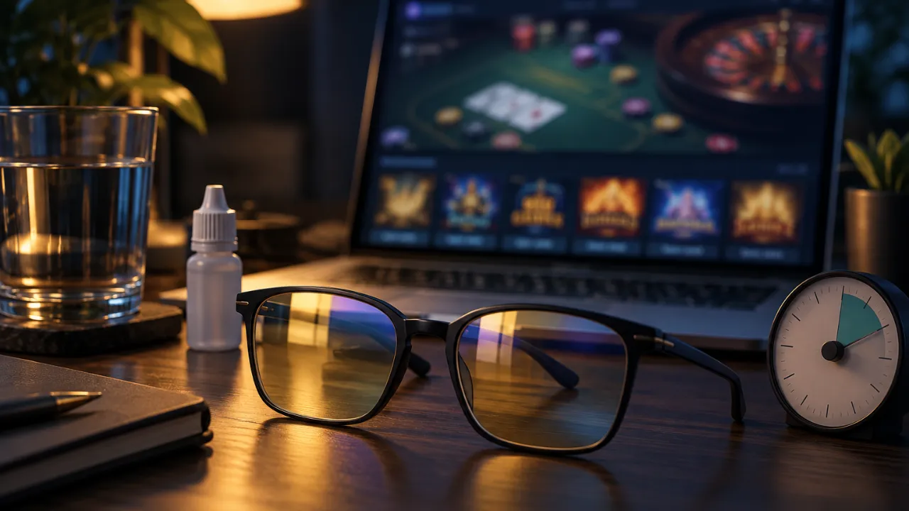 Protéger ses Yeux Pendant une Partie de Casino en Ligne